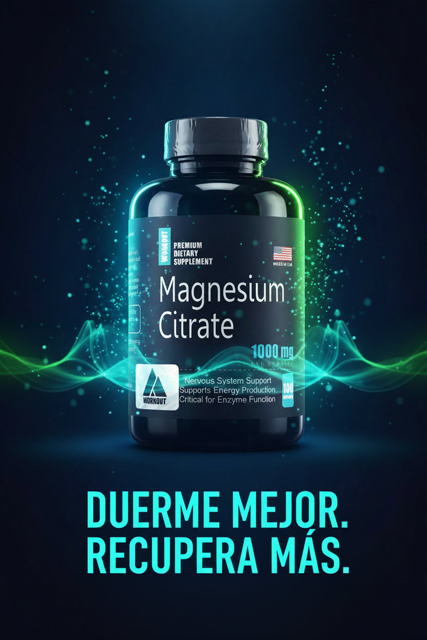 CITRATO DE MAGNESIO-WORKOUT 100 CÁPSULAS
