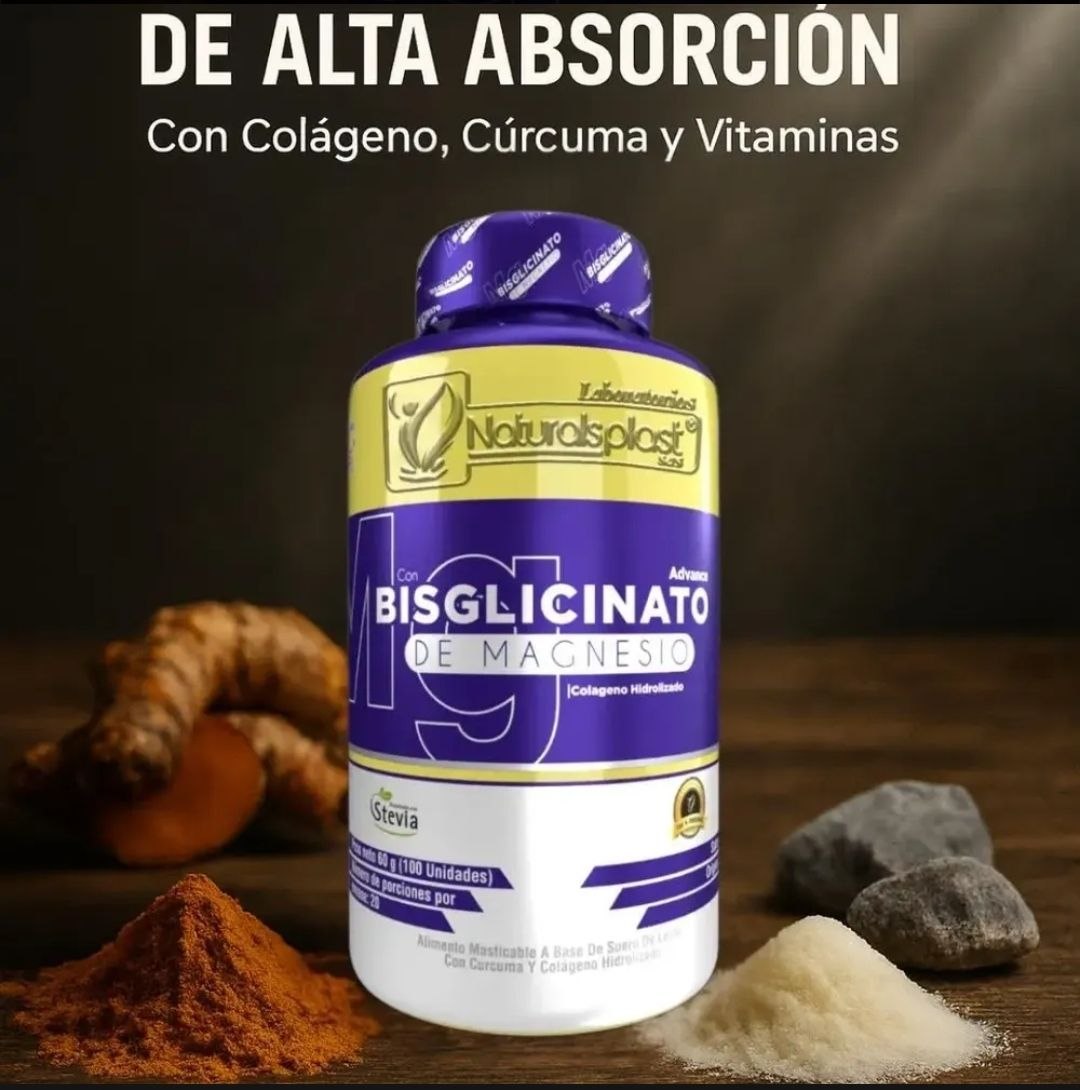 Bisglicinato de Magnesio 100 Cap X2