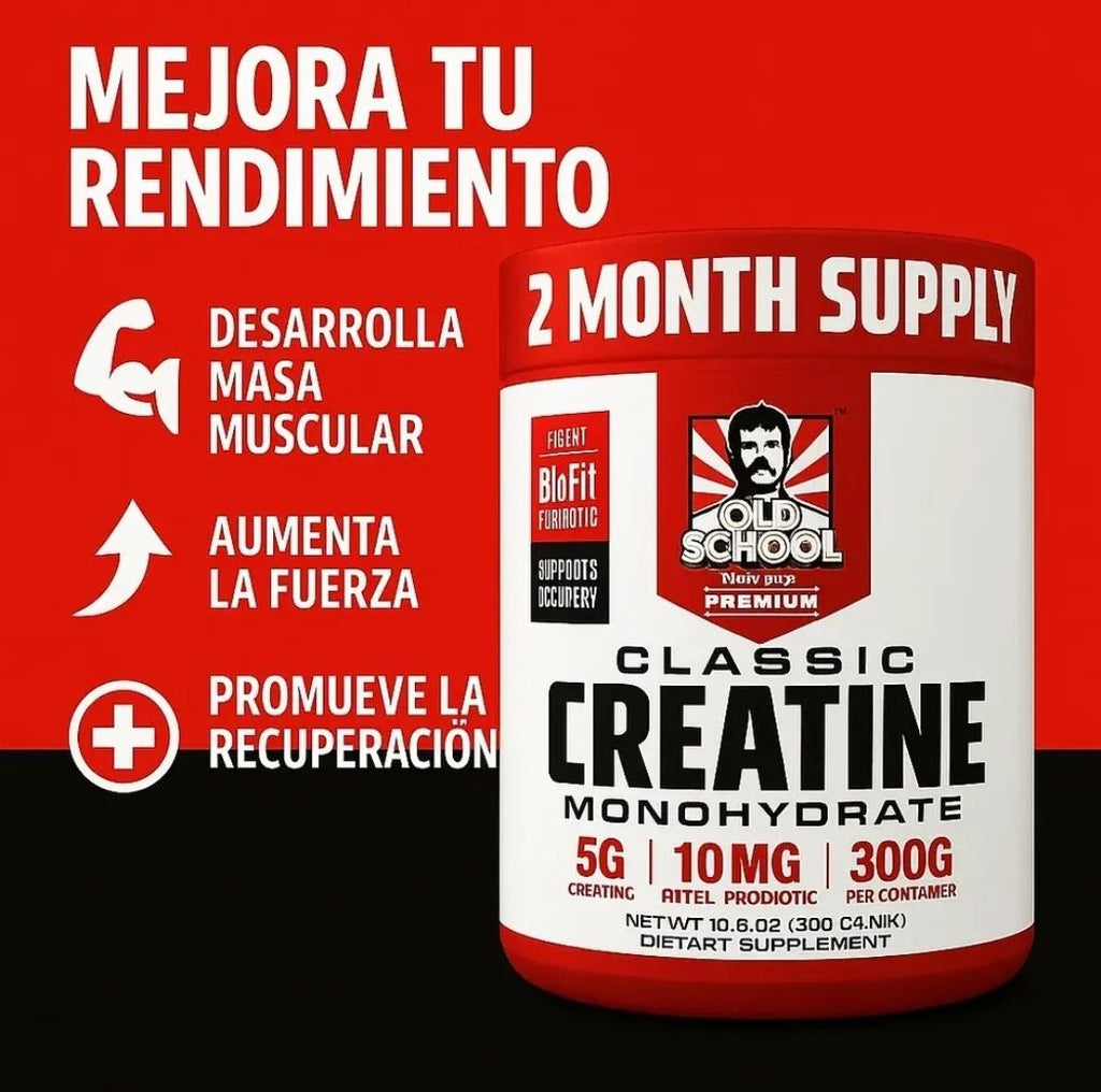 CREATINA For Men Old School X 3UND