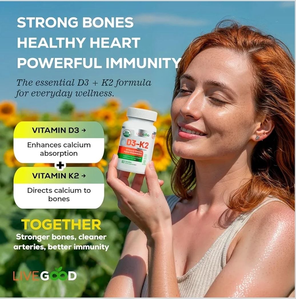 Vitamina D3 y K2