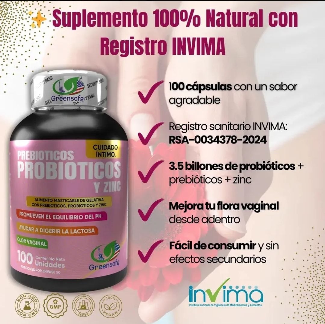 PROBIÓTICOS-PREBIÓTICOS + ZINC
