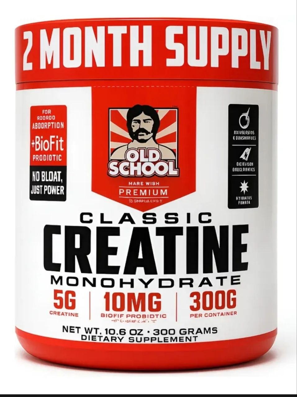 CREATINA For Men Old School X 3UND