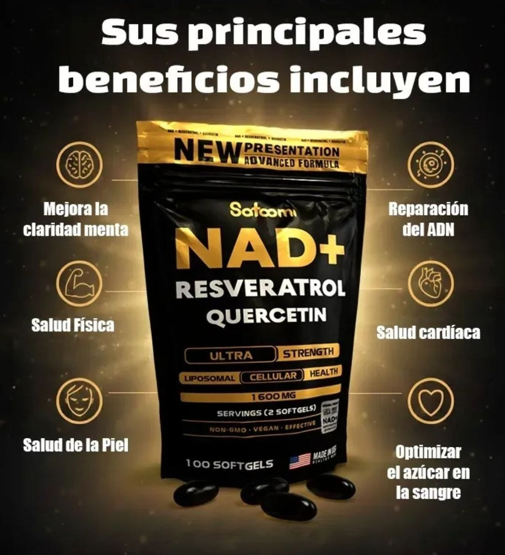 BOLSA NAD RESVERATROL QUERCETIN