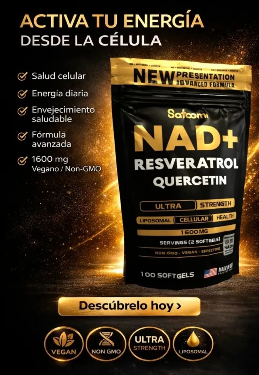 BOLSA NAD RESVERATROL QUERCETIN